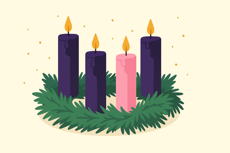 Le candele dell’Avvento un ponte tra mito e fede: