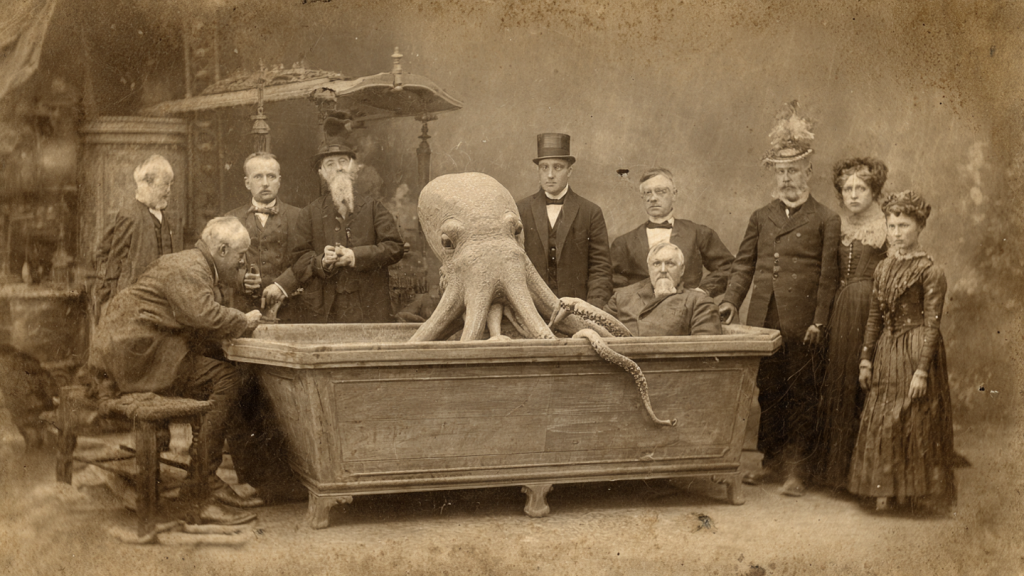 kraken - Il mostro nella vasca da bagno: l'avvistamento del 1873