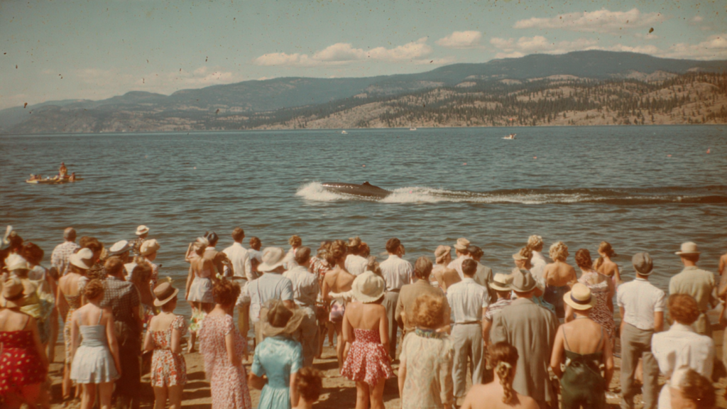 Ogopogo avvistamento 1947 Lago Okanagan conferma