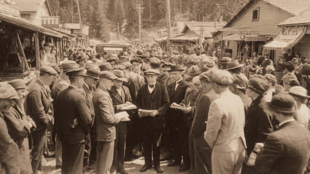 Ogopogo avvistamento 1926 Mission Beach reazione stupore