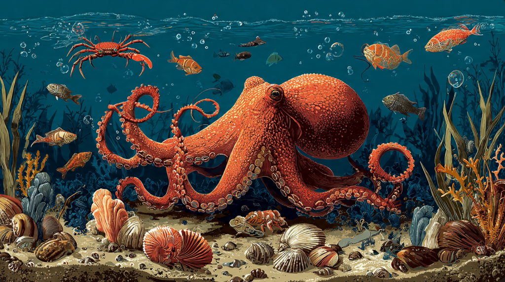 kraken - Il menu del mostro: cosa (e quanto) mangia un gigante?