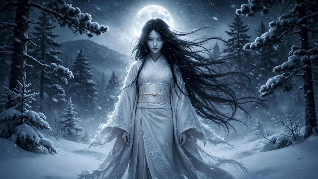 Yuki Onna: Il Sangue Sulla Neve E Il Segreto Dello Spirito Dell’Inverno